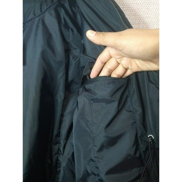 BGSD Mid Length Black Winter Ladies Jacket Size XL, adjustable waist - Picture 4 of 11